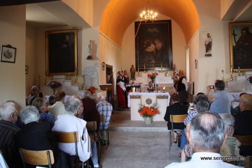 L'église de Pomiès pleine pour la traditionnelle messe de saint-Pierre 