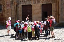 La découverte du tympan de Conques